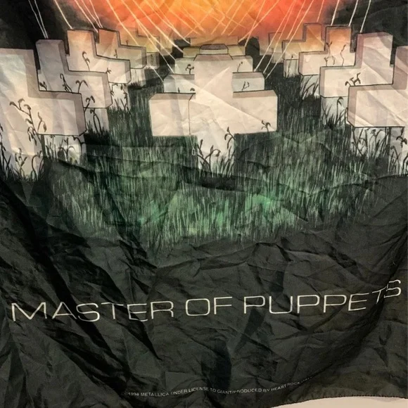 Vintage Metallica Scarf - Picture 2 of 6